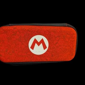 Nintendo Red Carrying Case with Iconic Logo